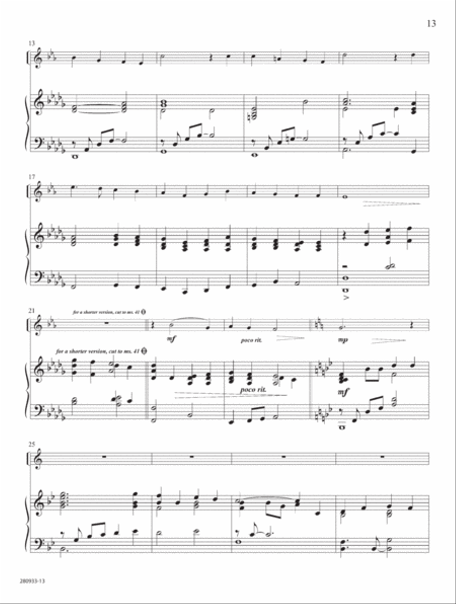 Rejoice Rejoice Trumpet Solo scores gallery preview page 8