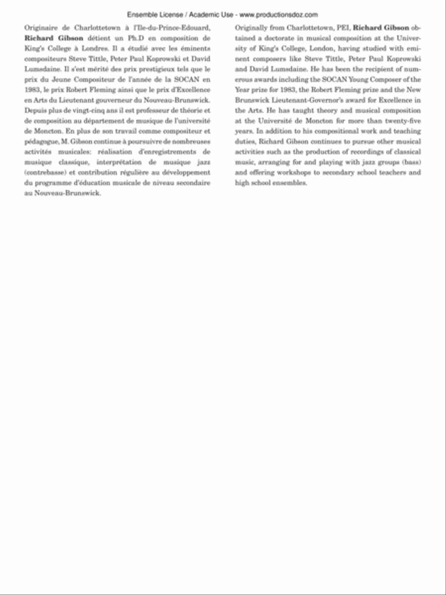 Scènes hivernales Clarinet Solo scores gallery preview page 2