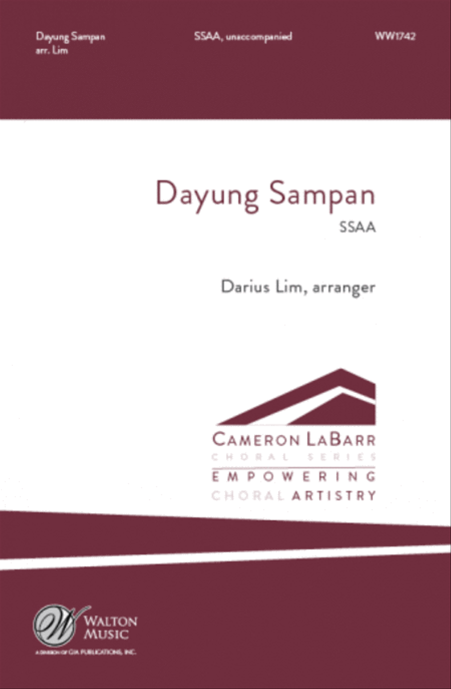 Dayung Sampan SSAA scores gallery preview page 1