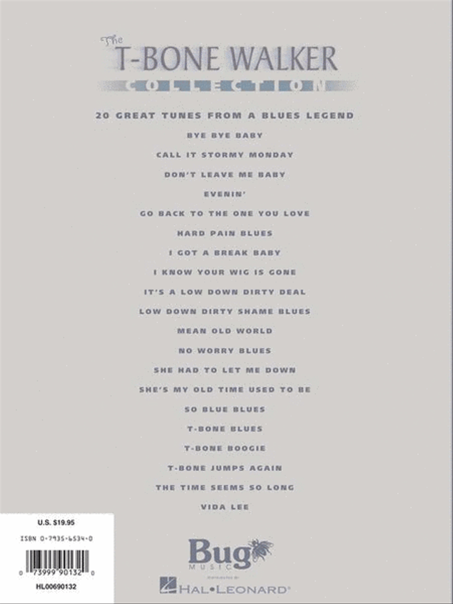 The T-Bone Walker Collection Electric Guitar scores gallery preview page 10