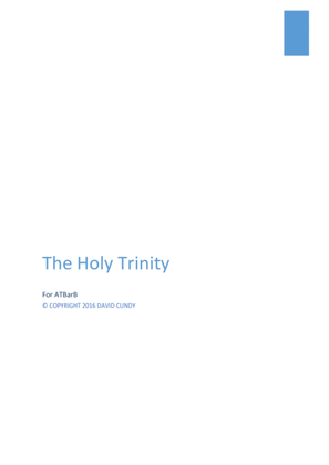 The Holy Trinity, Op. 32