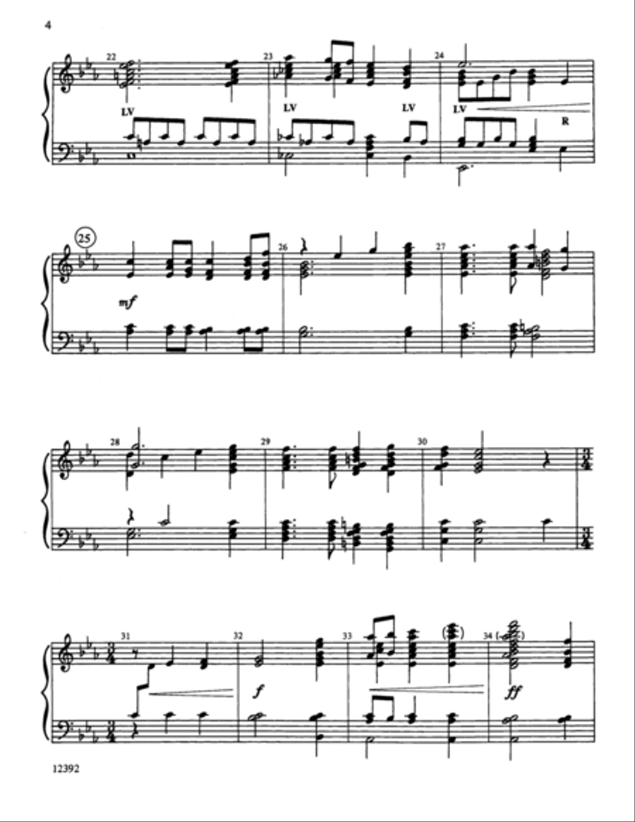 Creation Will Be at Peace Handbell Choir scores gallery preview page 4