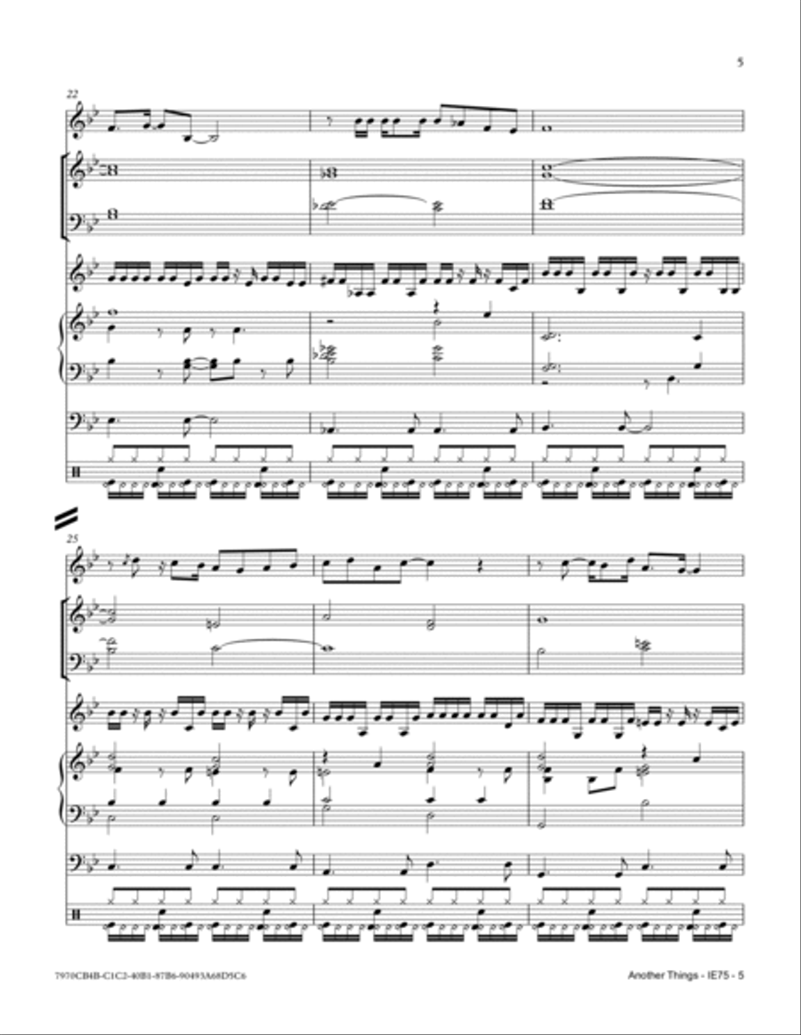 Another Things Another Things Small Ensemble scores gallery preview page 5