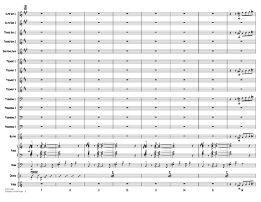 Children of the Night - Conductor Score (Full Score) Conductor Score scores gallery preview page 2