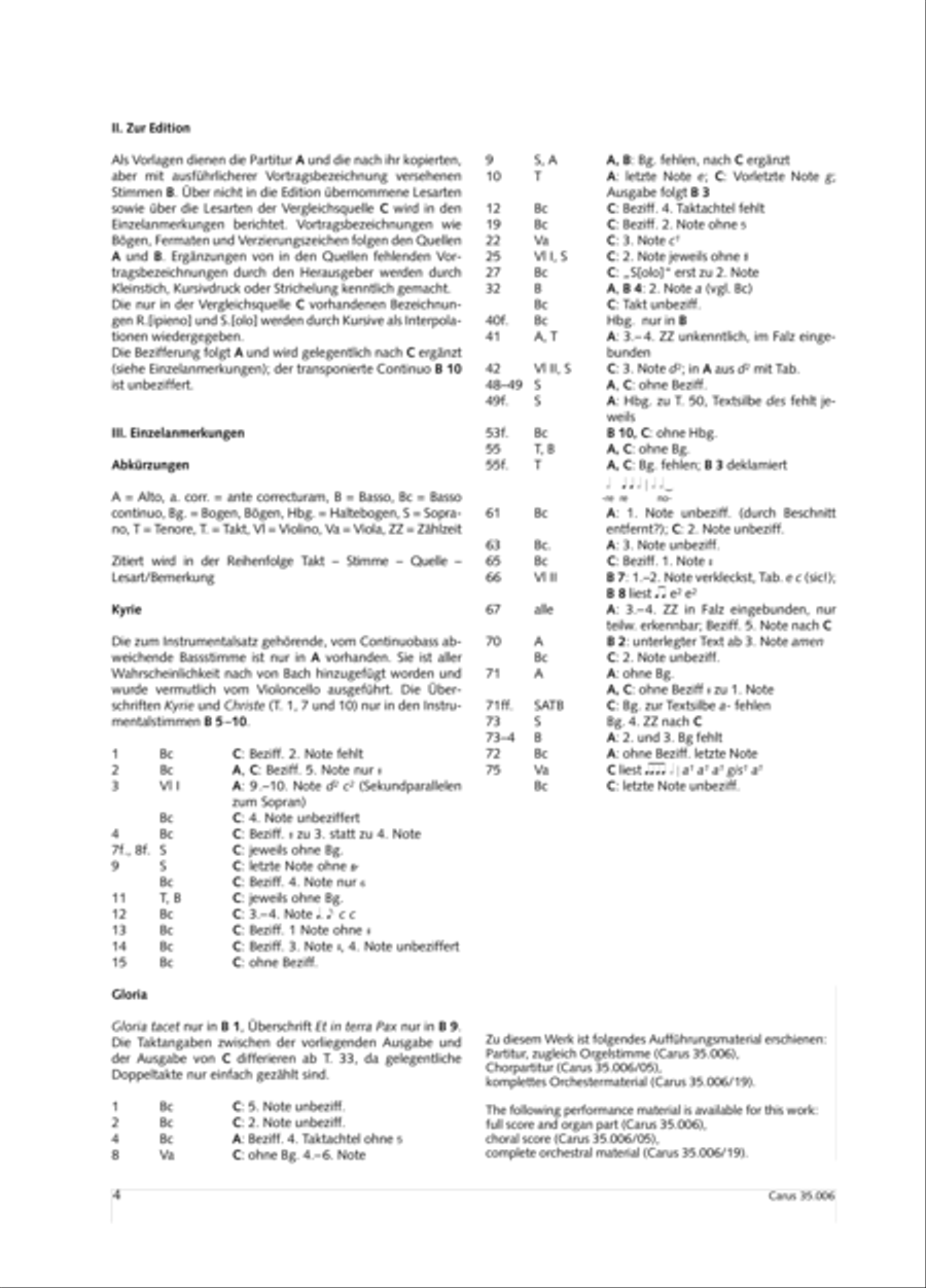 Mass in A minor 4-Part scores gallery preview page 5