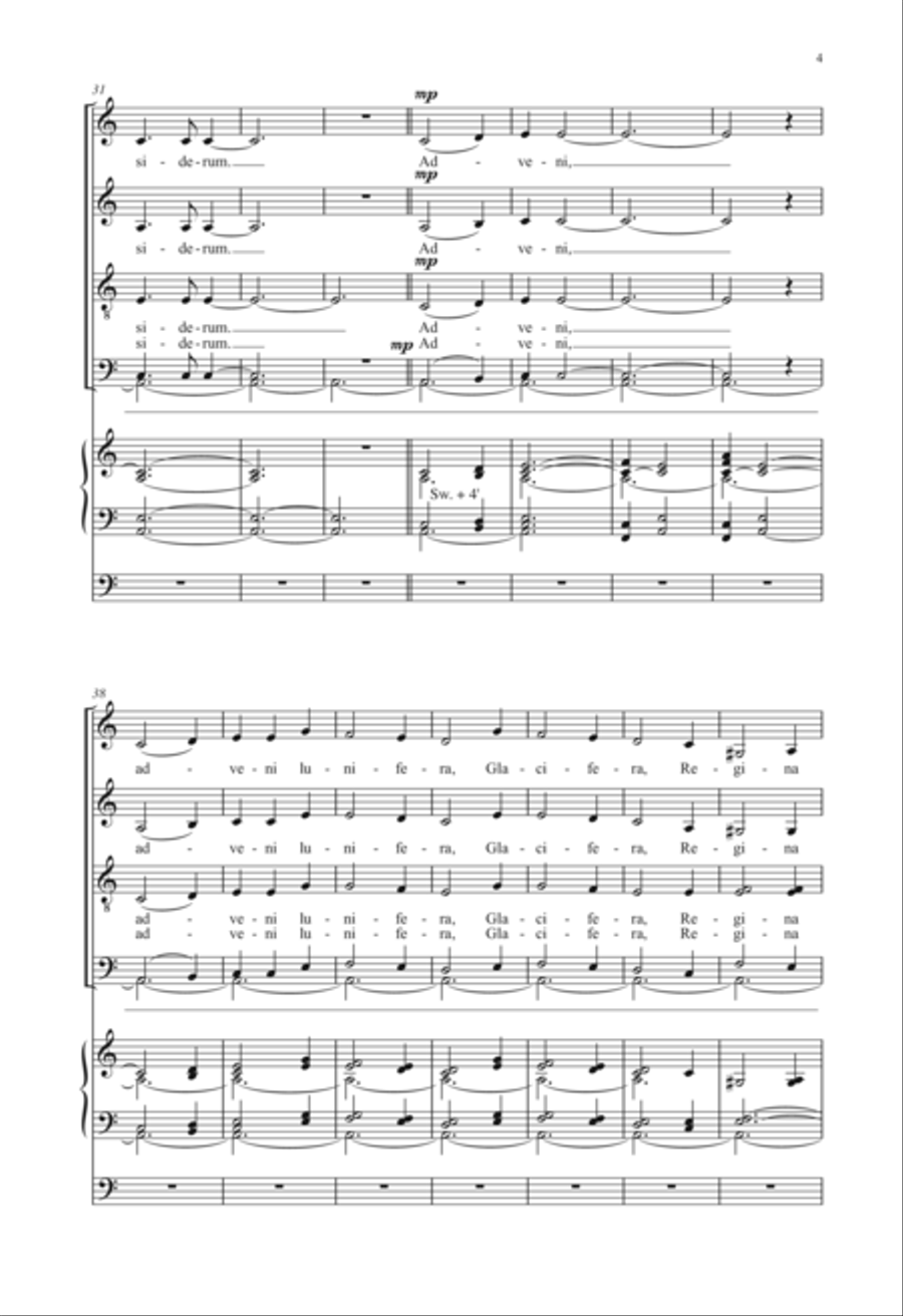 The Chelsea Carol 4-Part scores gallery preview page 4