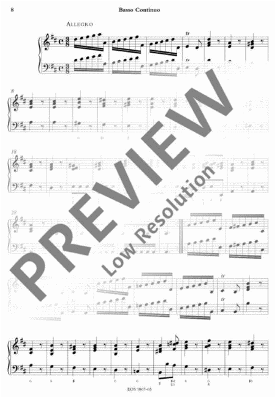 Concerto Grosso Concerto Grosso Basso Continuo scores gallery preview page 9