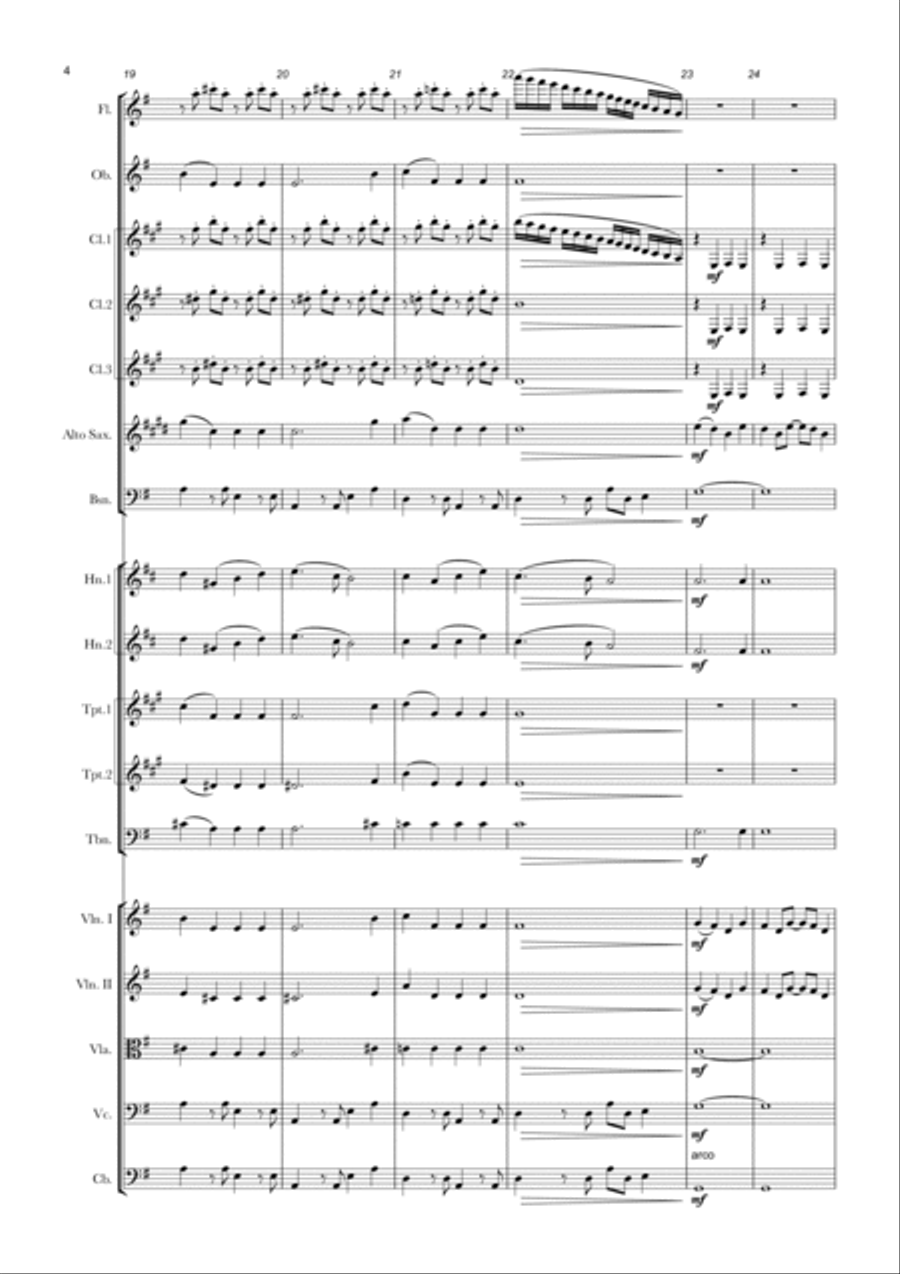 White Horses Full Orchestra scores gallery preview page 4
