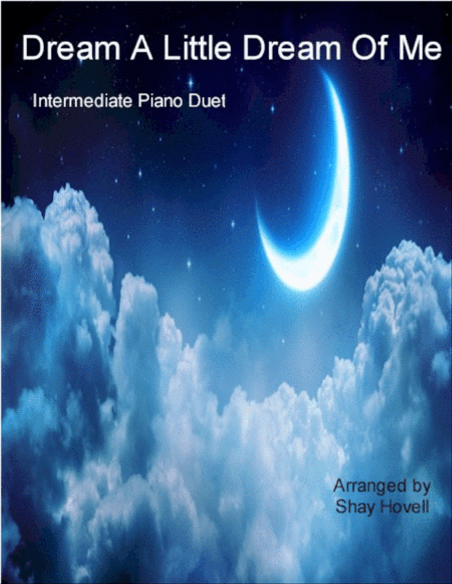 Dream A Little Dream Of Me Piano scores gallery preview page 1