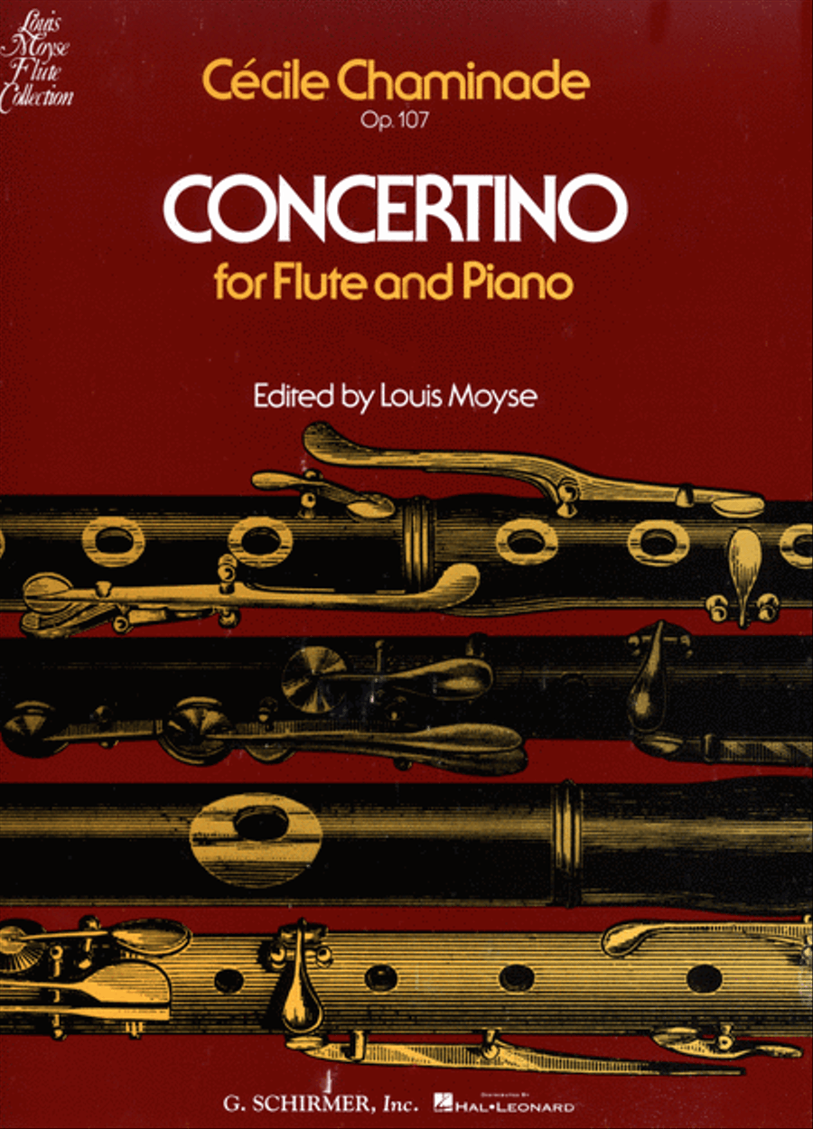 Concertino, Op. 107 Flute Solo scores gallery preview page 1