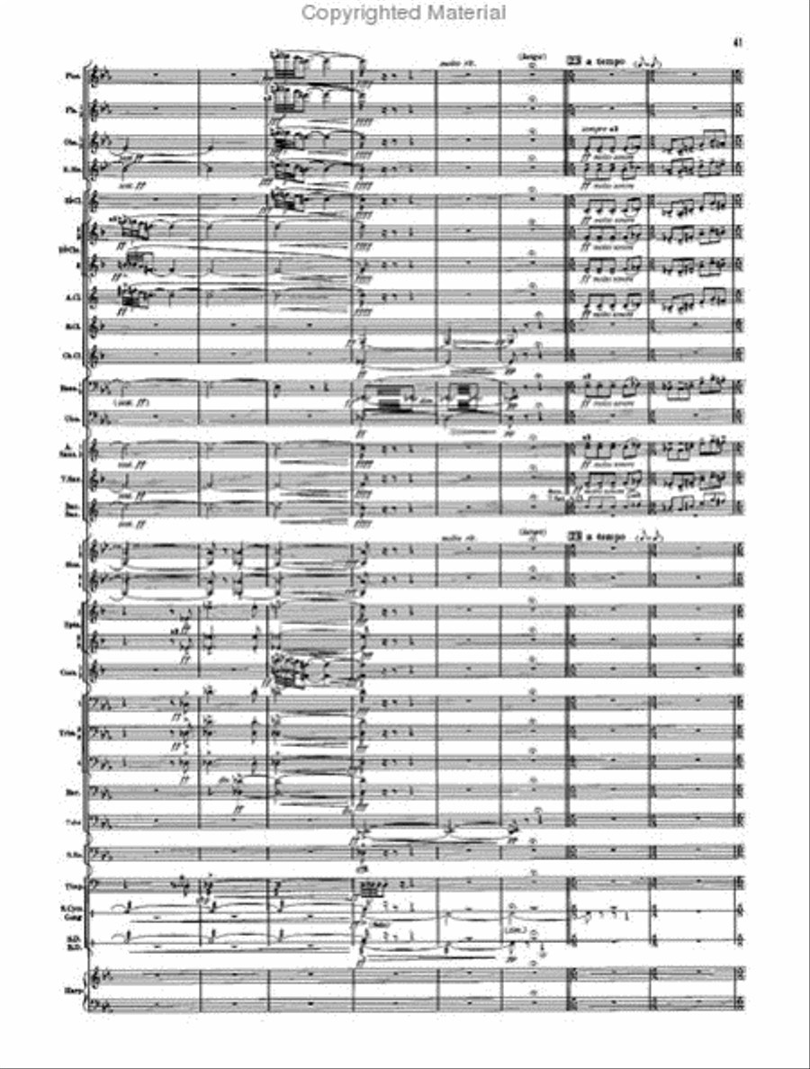 Armenian Dances, Part II Concert Band scores gallery preview page 39