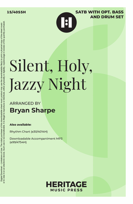 Book cover for Silent, Holy, Jazzy Night