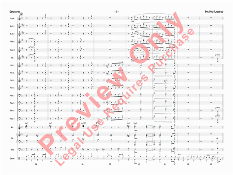 Bye Bye Blackbird Jazz Ensemble scores gallery preview page 8
