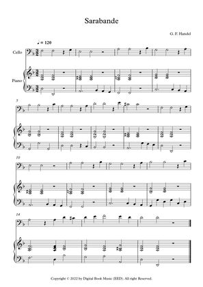 Sarabande - George Frideric Handel (Cello + Piano)