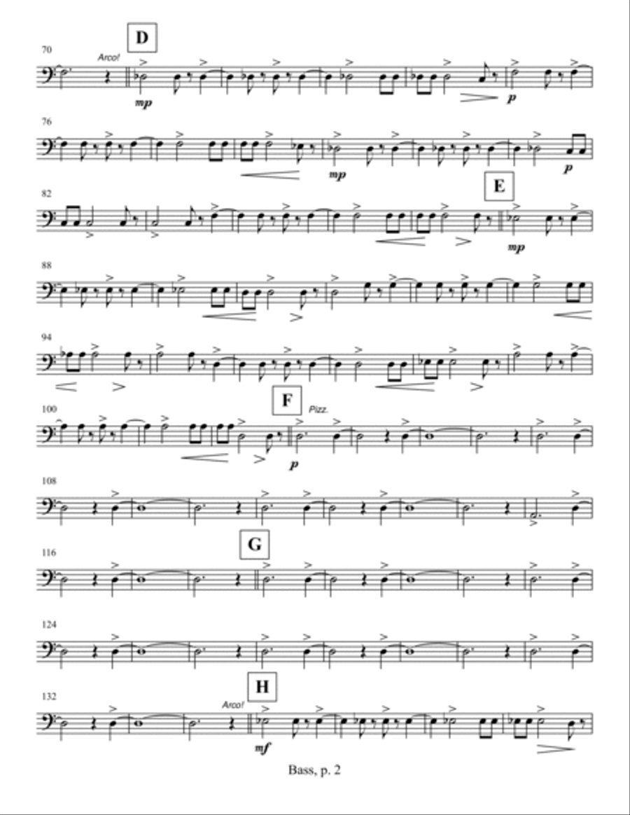 Mechthild von Magdeburg ... Minnelieder an Got (2005) double bass part Double Bass scores gallery preview page 2