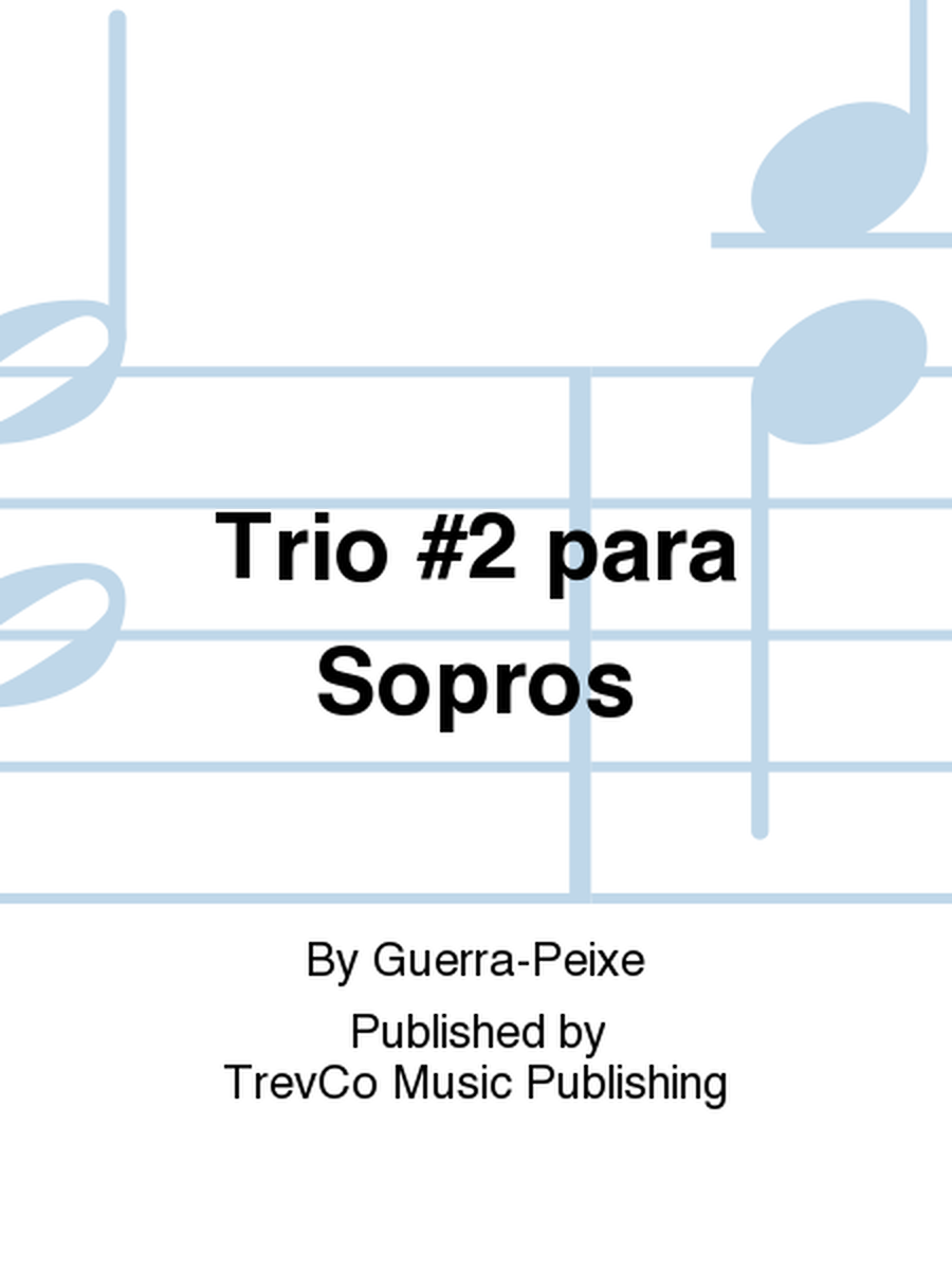 Trio #2 para Sopros