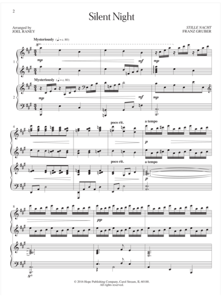 Christmas Expressions Piano Accompaniment scores gallery preview page 2