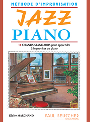 Book cover for Jazz Piano - Methode D'Improvisation