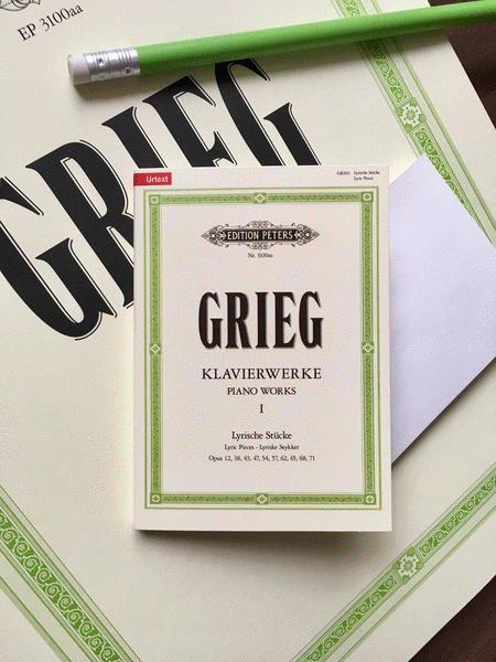 Grieg Piano Works, Sticky Notes
