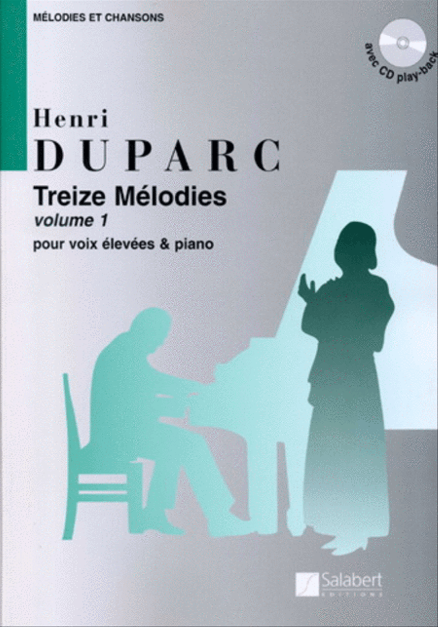 Treize Mélodies Volume 1 Treize Mélodies Volume 1 Soprano Voice scores gallery preview page 1