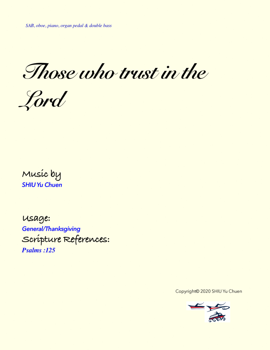 Those who trust in the Lord image number null