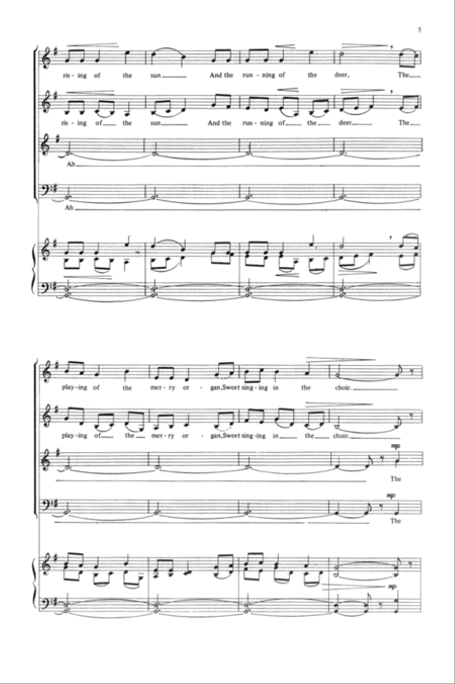 <br>Sheet music extract