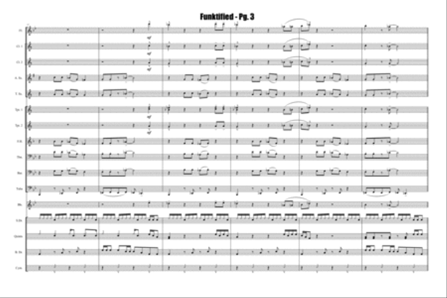 Funktified Marching Band scores gallery preview page 4