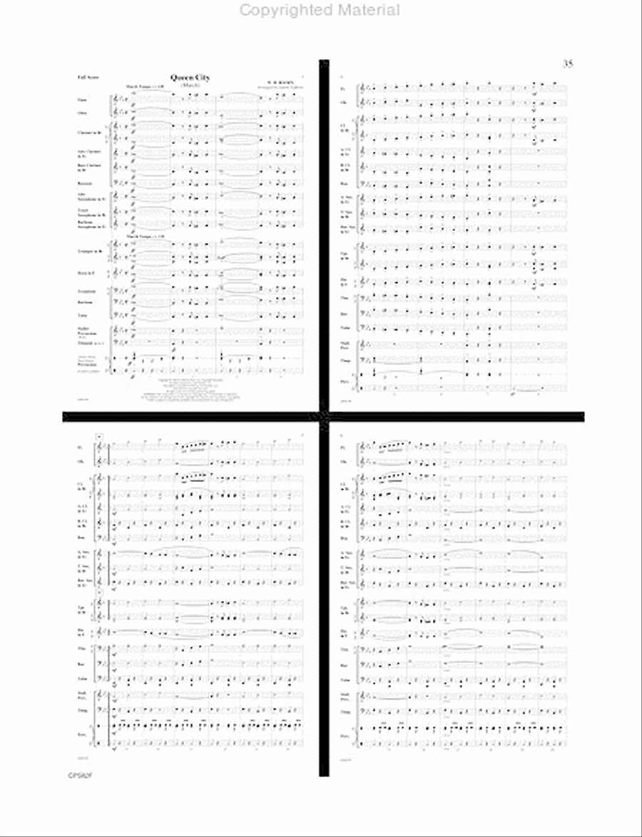 Highland Celebration Concert Band scores gallery preview page 28
