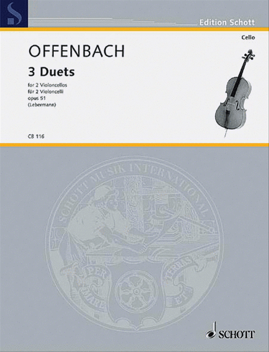 3 Duets Op. 51 String Duet scores gallery preview page 1