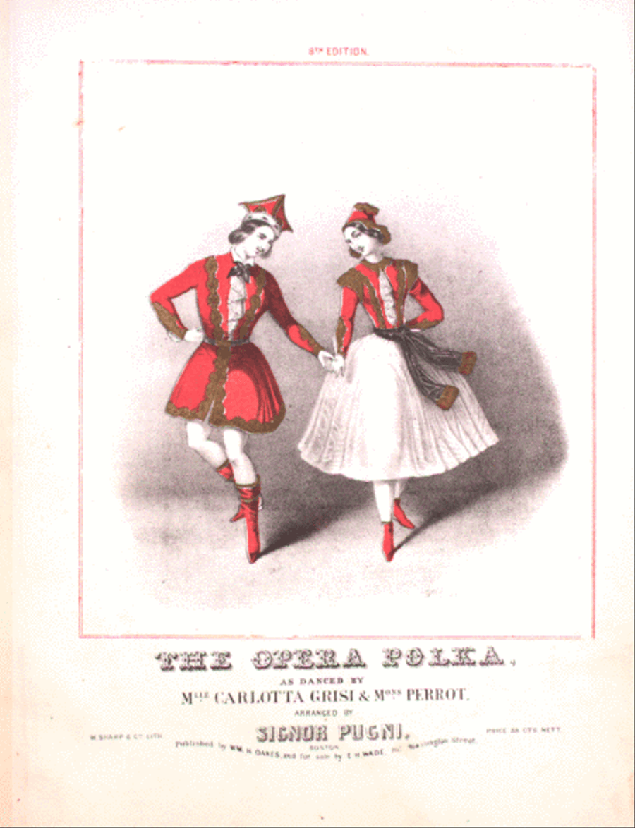 The Opera Polka Piano Solo scores gallery preview page 1