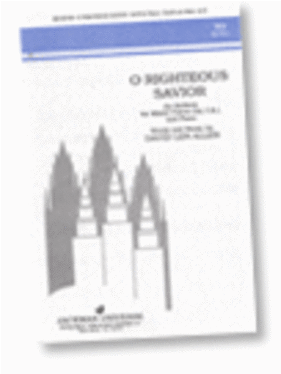 O Righteous Savior - SATB 4-Part scores gallery preview page 1
