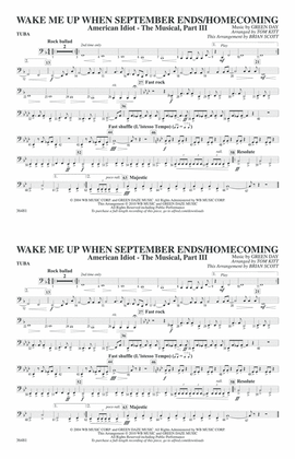 Wake Me Up When September Ends / Homecoming: Tuba