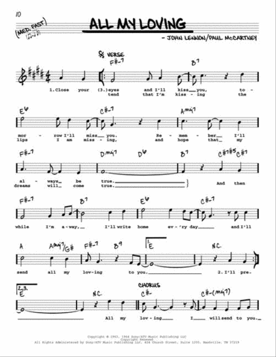 The Beatles Real Book The Beatles Real Book Piano scores gallery preview page 8