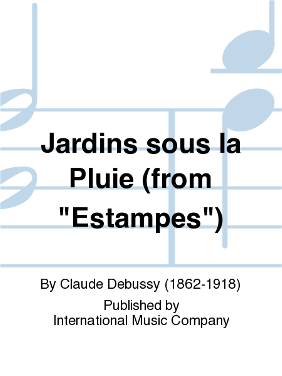 Jardins Sous La Pluie (From Estampes) Piano Solo scores gallery preview page 1