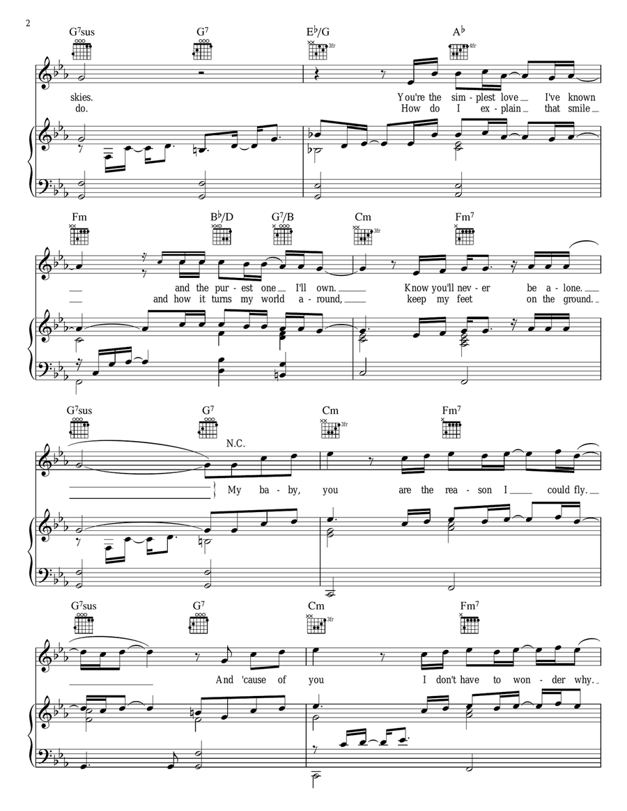 My Baby You My Baby You Acoustic Guitar scores gallery preview page 2