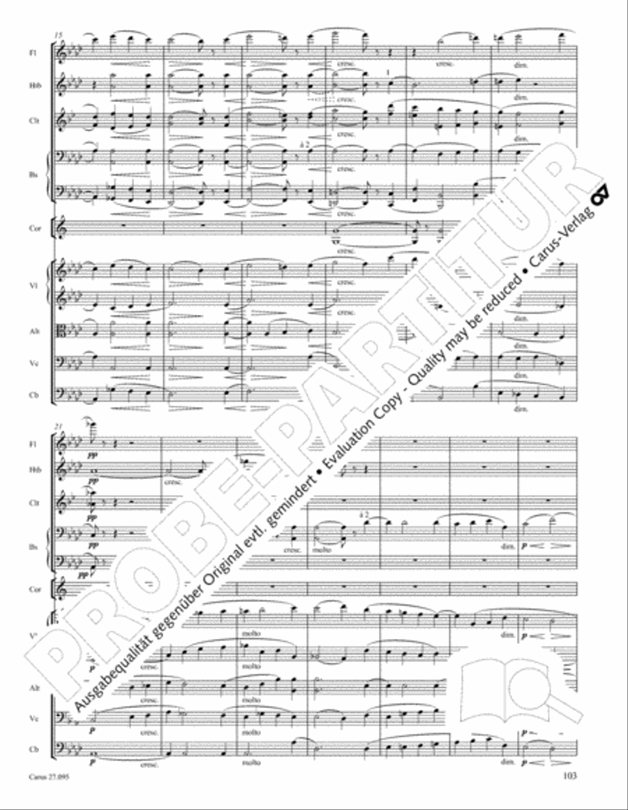 Messe solennelle de sainte Cecile STB scores gallery preview page 116