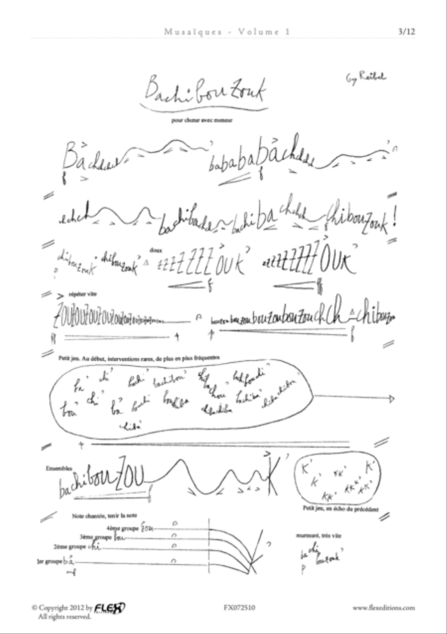 Musaiques - Volume 1 Musaiques - Volume 1 Choir scores gallery preview page 5
