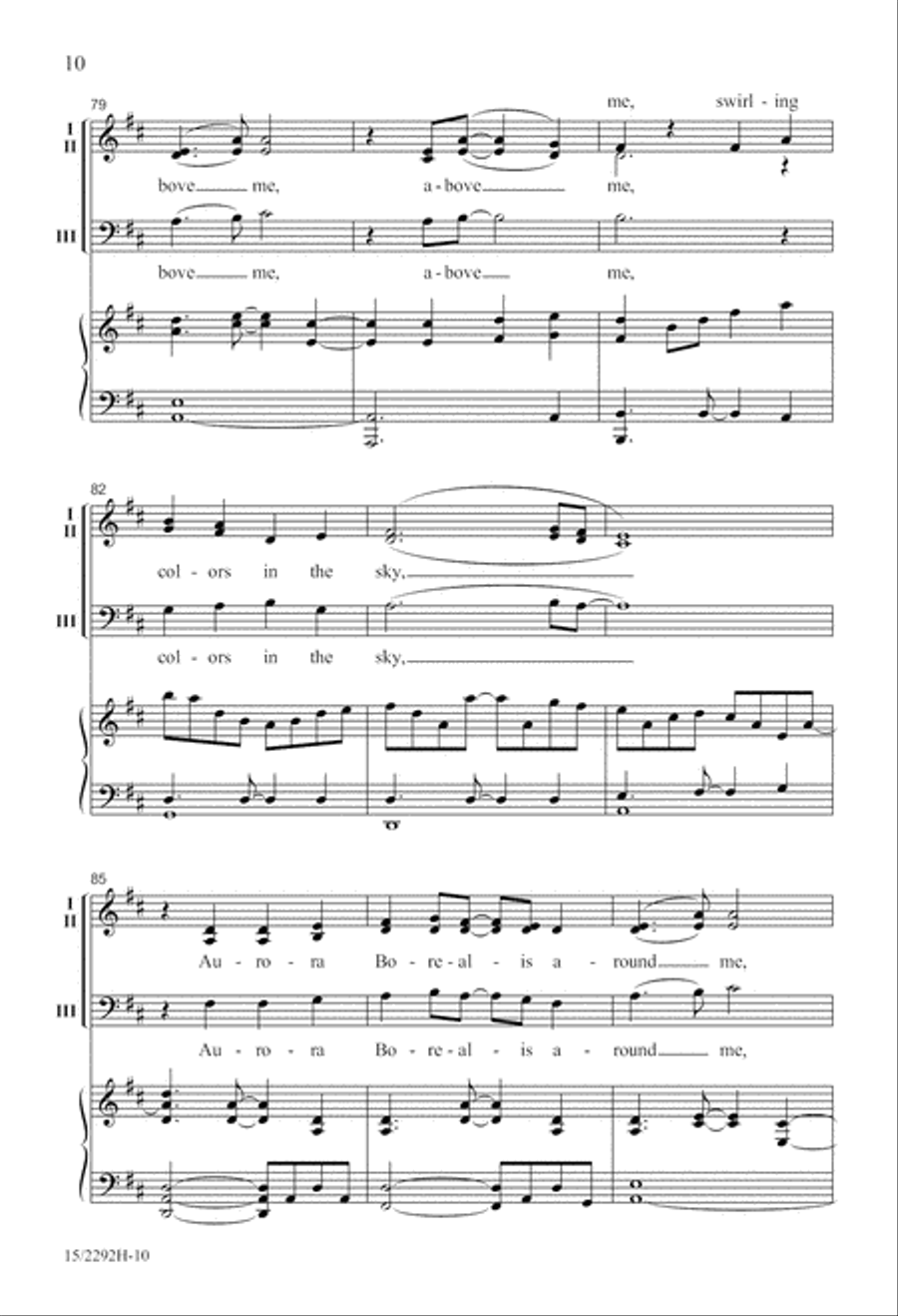 Aurora Borealis Aurora Borealis 3-Part scores gallery preview page 11