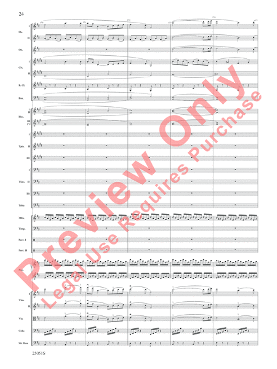 Harry Potter and the Goblet of Fire, Concert Suite from Full Orchestra scores gallery preview page 25