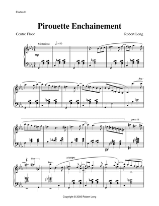 Ballet Piano Sheet Music: Pirouette Enchainement from Etudes II