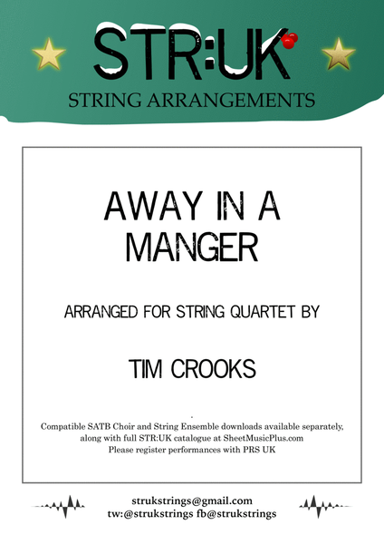 Away In A Manger (STR:UK String Quartet Version) image number null