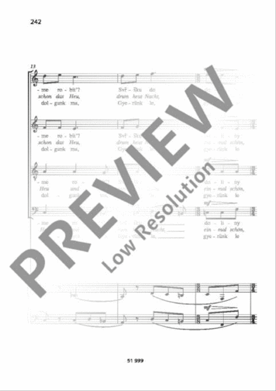 Heu-Erntelied aus Hiadel 4-Part scores gallery preview page 5