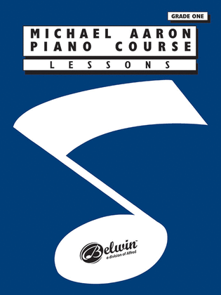 Book cover for Michael Aaron Piano Course Lessons Grade 1