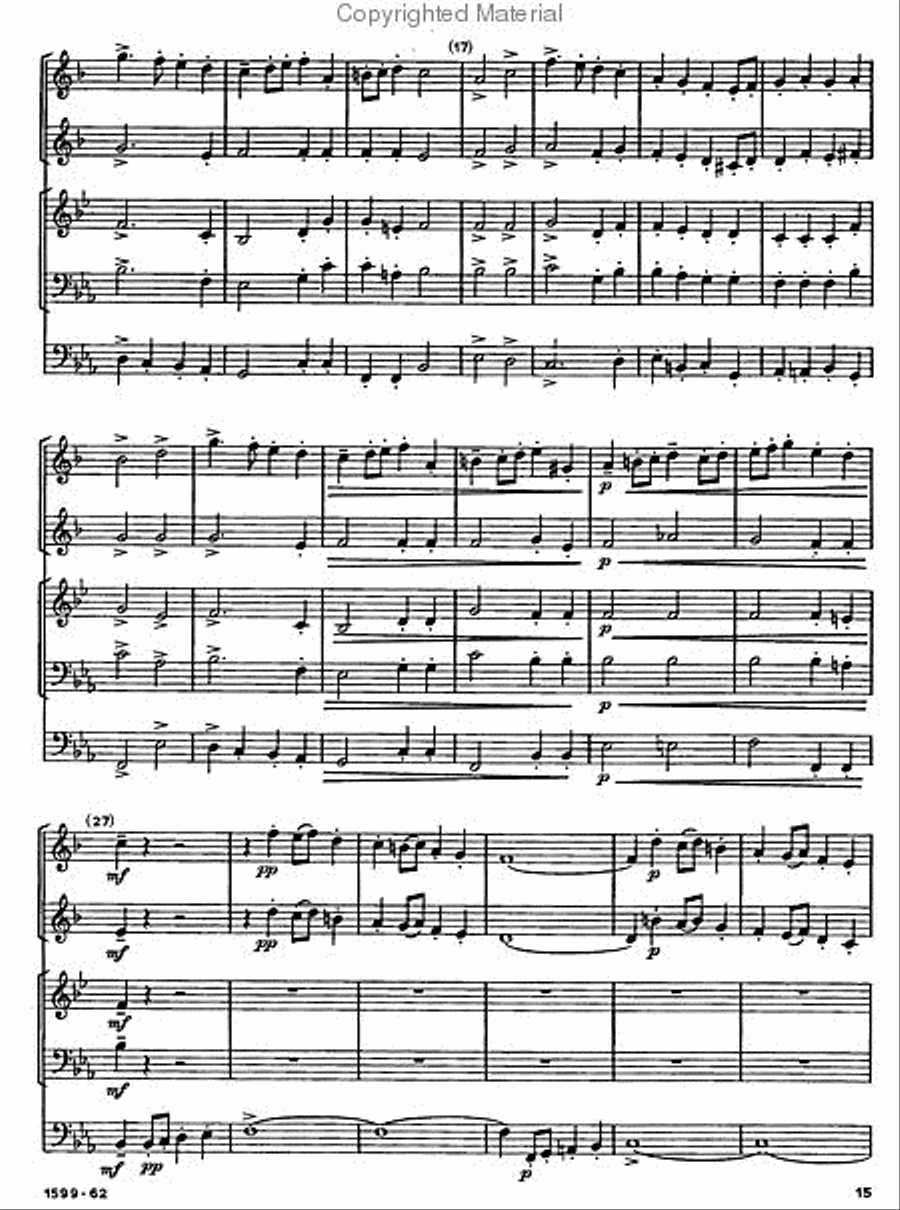 Program Repertoire for Brass Quartet Brass Quartet scores gallery preview page 5