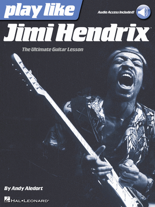 Book cover for Play like Jimi Hendrix