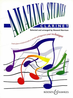 Book cover for Amazing Studies Clarinet