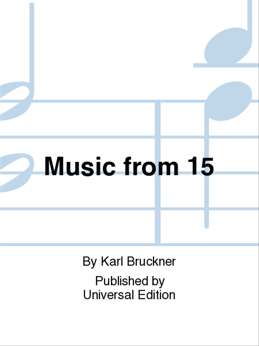 Music From 15 School and Community scores gallery preview page 1
