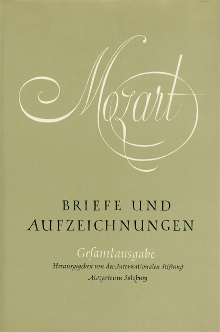 Briefe und Aufzeichnungen. Band 5 und 6 Collection / Songbook scores gallery preview page 1