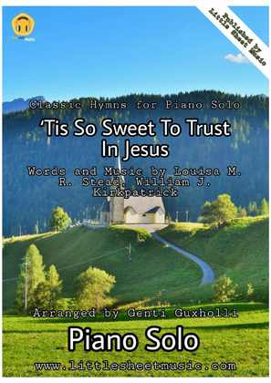Book cover for ‘Tis So Sweet To Trust In Jesus