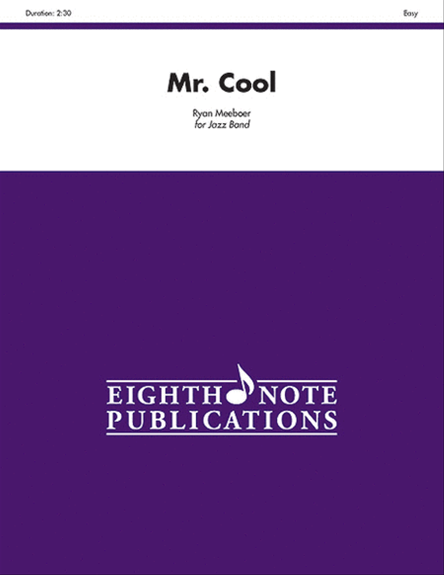 Mr. Cool Mr. Cool Jazz Ensemble scores gallery preview page 1